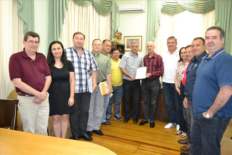 Protocolado projeto sobre o exercício financeiro de 2014